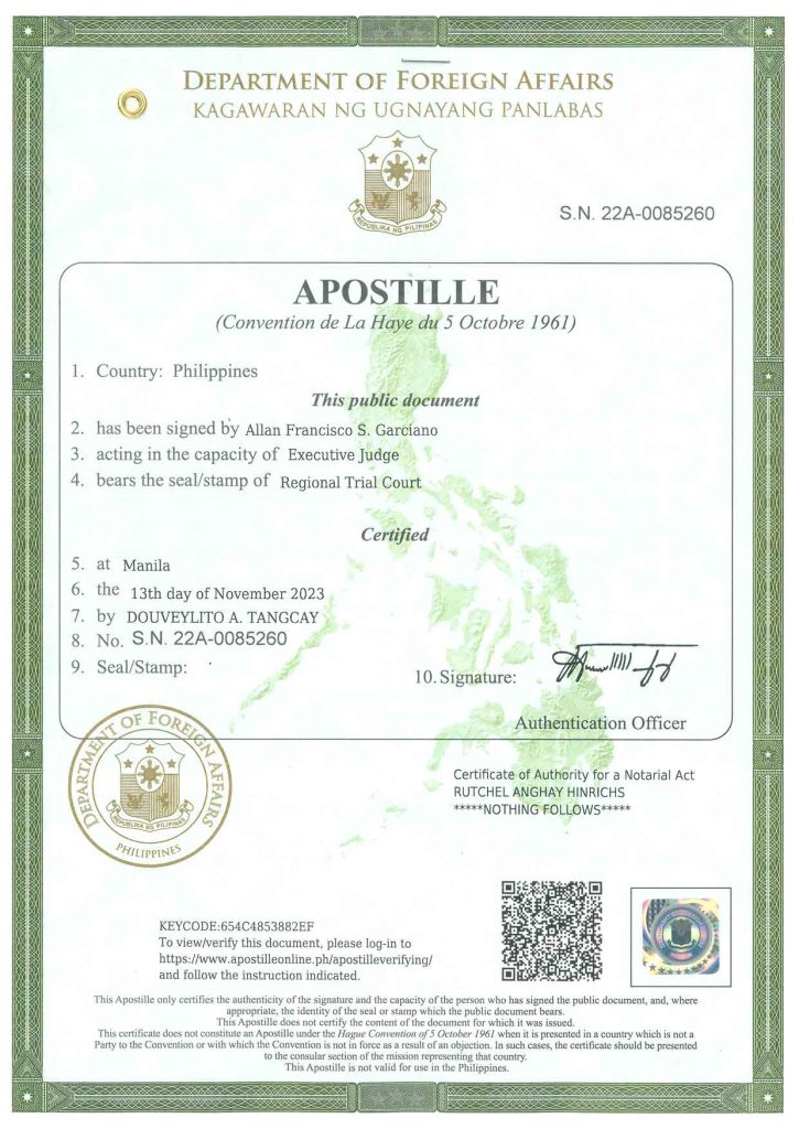 Understanding Apostille ZhaoZhao Consulting Of China